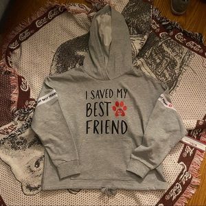 “I saved my best friend”hoodie